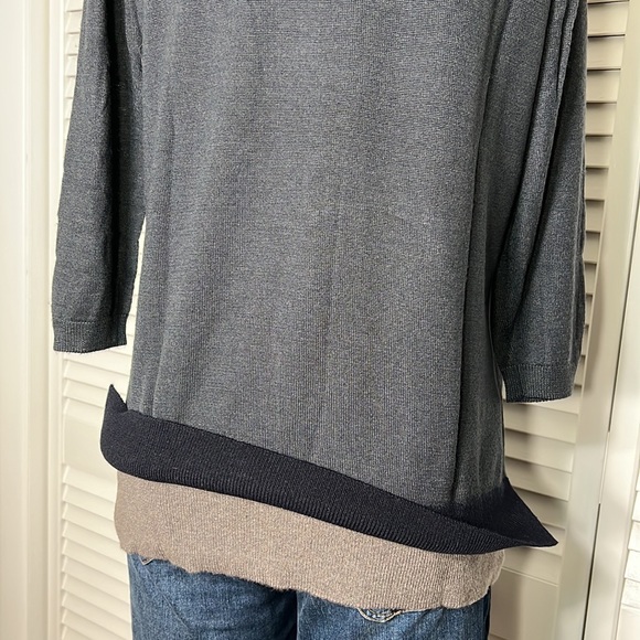 LORO PIANA Sweater Cashmere and Silk Size 4 - Picture 4 of 10